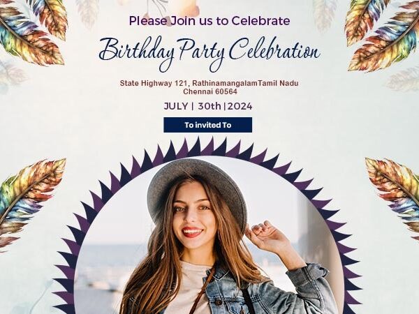 birthday invitation