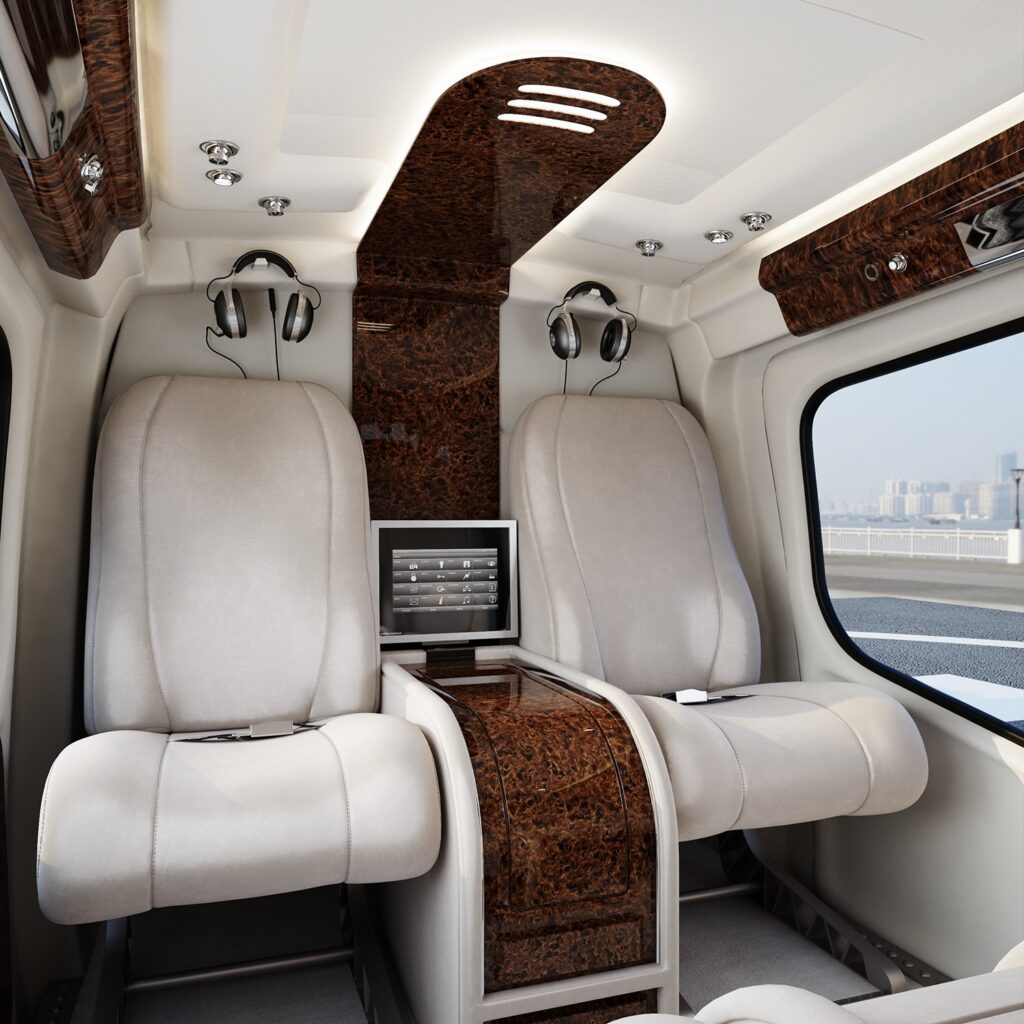 Private Plane Interior Design