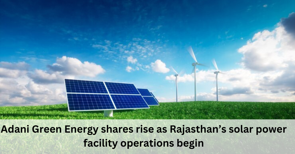 Feature image for Adani Green energy