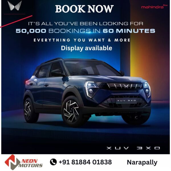 Mahindra car showroom in Narapally