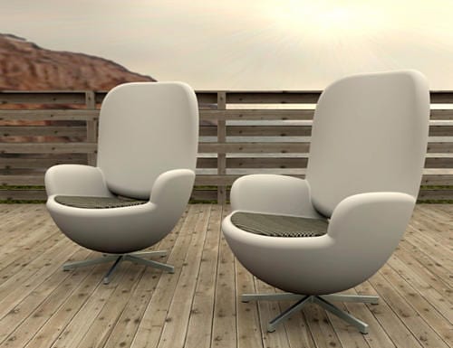 How to Incorporate Leather Swivel Chairs into Your UK Outdoor Living Space