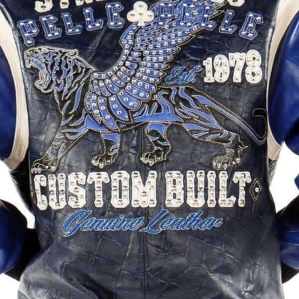 Pelle Pelle 1978 Blue Leather Jacket