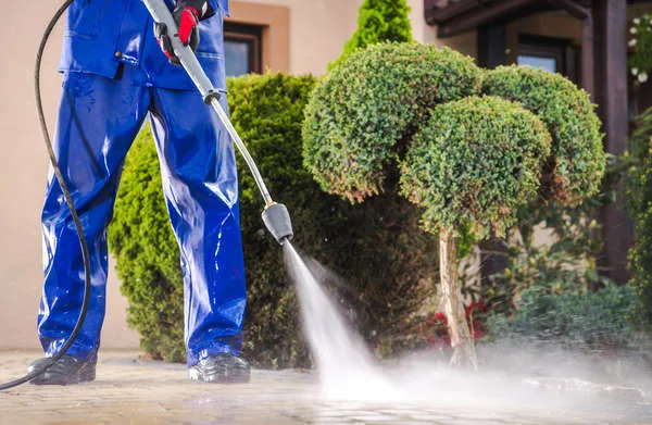 Professional pressure washing